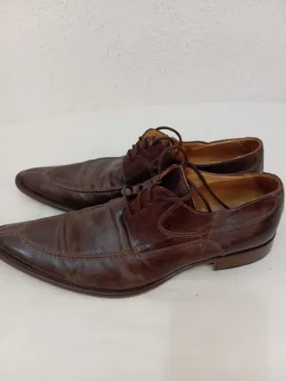 Zapatos de piel Belmondo marrones