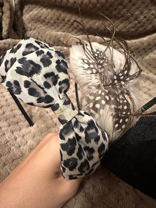 Set 3 diademas lazo pelo