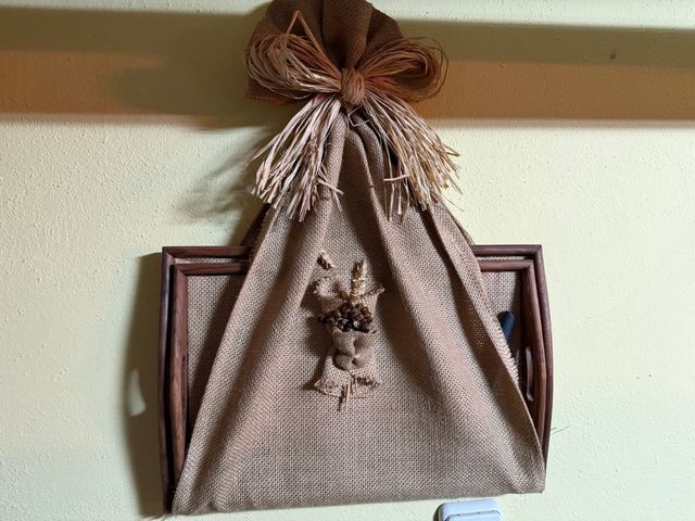 2 Bandejas decorativas de madera