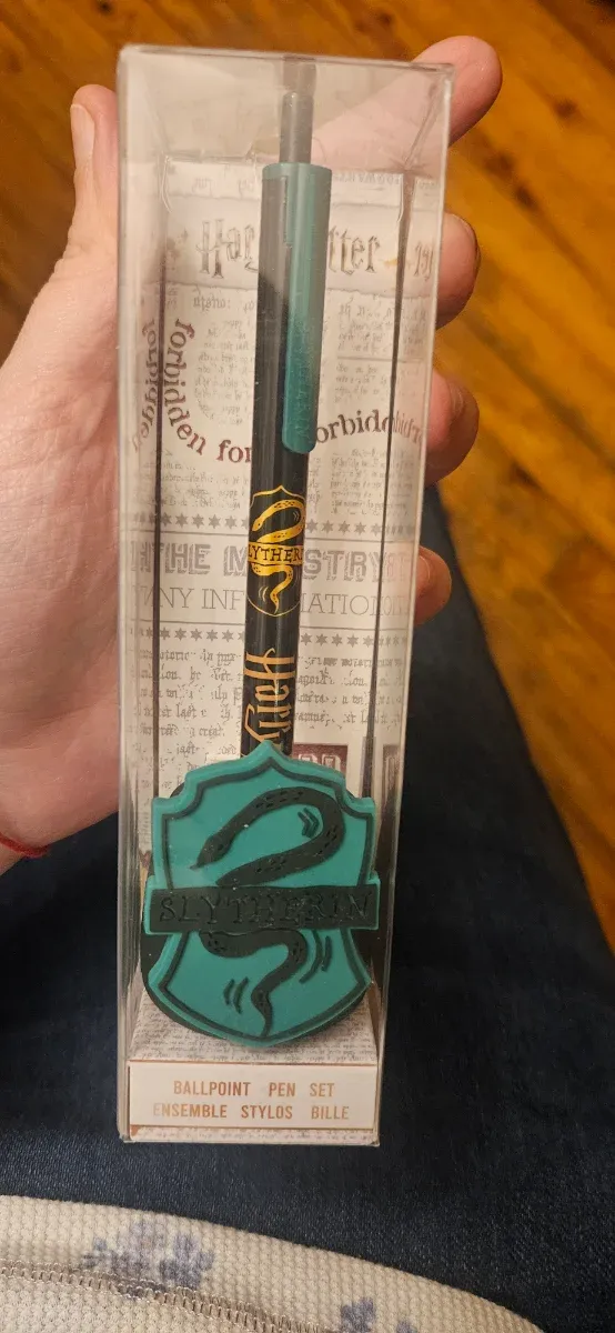 Bolígrafo Harry Potter Slytherin