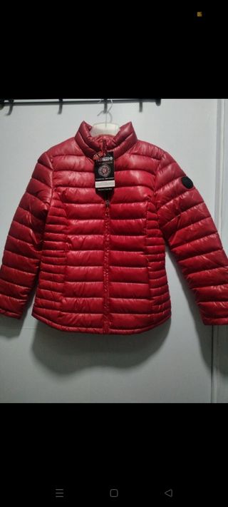 Chaqueta Geographical Norway Roja Mujer