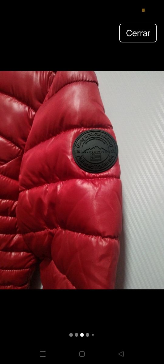 Chaqueta Geographical Norway Roja Mujer