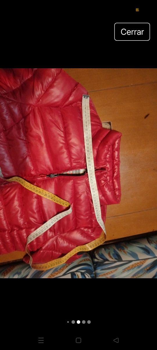 Chaqueta Geographical Norway Roja Mujer