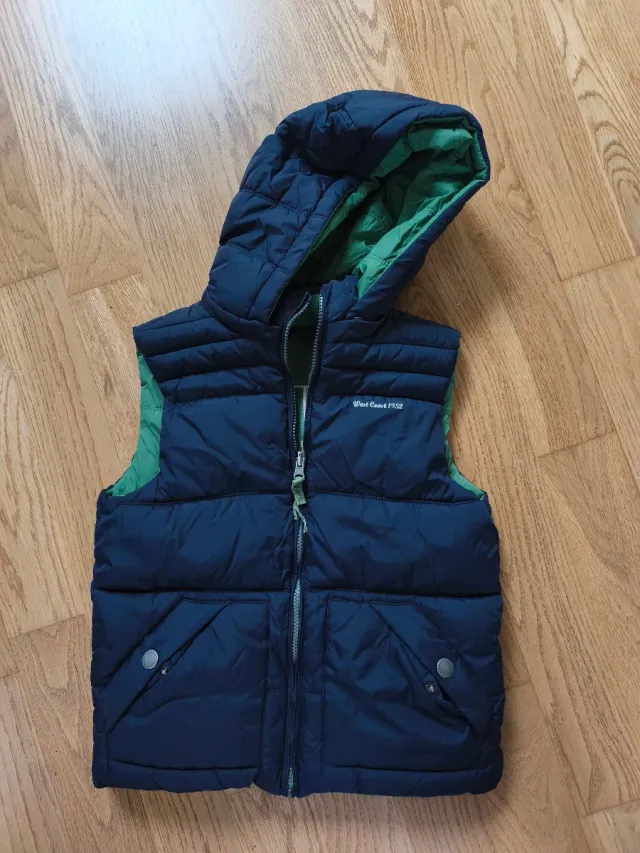 Abrigo cazadora y chaleco talla 11-12