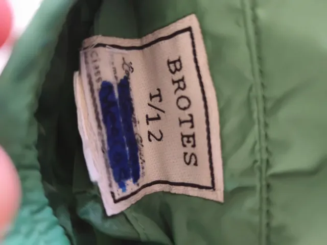 Abrigo cazadora y chaleco talla 11-12