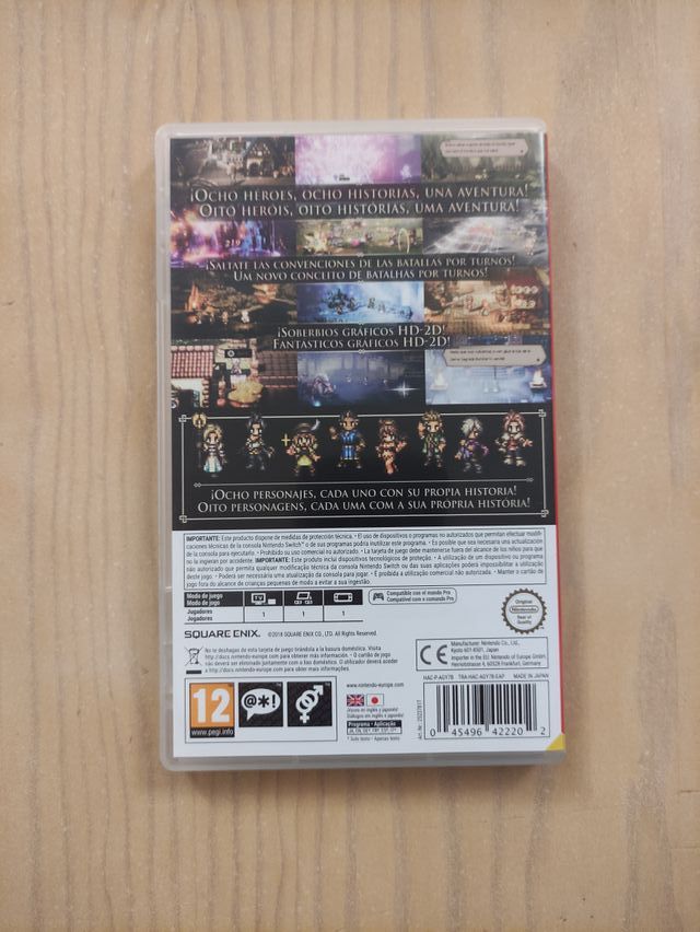 Octopath Traveler Nintendo Switch