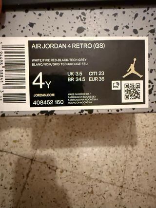 Scarpe Air Jordan 4 Retro Donna