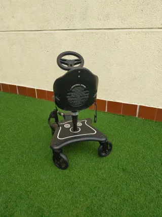 Patinete con sillín para cochecito