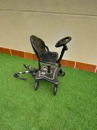 Patinete con sillín para cochecito