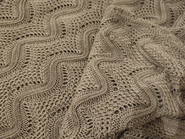 Jersey de punto calado manga corta