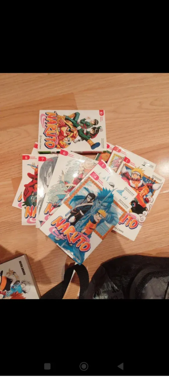 Naruto del 1 al 10 pack libro batalla
