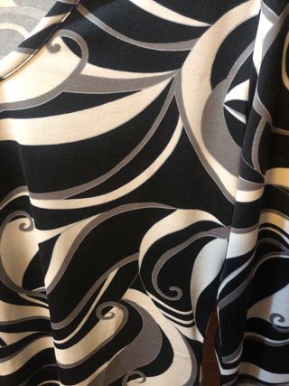 Camiseta manga larga estampada talla 40