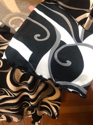 Camiseta manga larga estampada talla 40