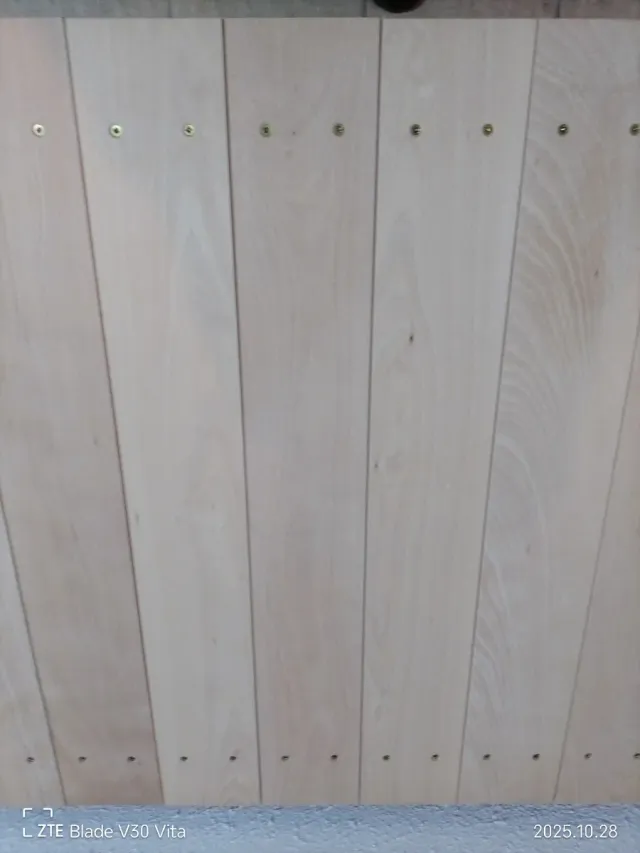 Mesa plegable madera haya maciza