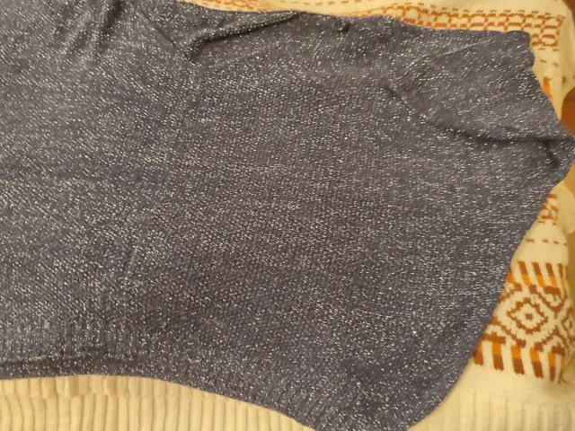 Jersey fiesta manga corta plateado