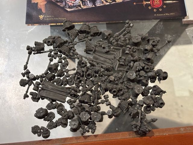 Guardia Real Enana Avatars of War 20 miniaturas