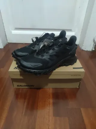 Zapatillas Salomon Gore-Tex Negras