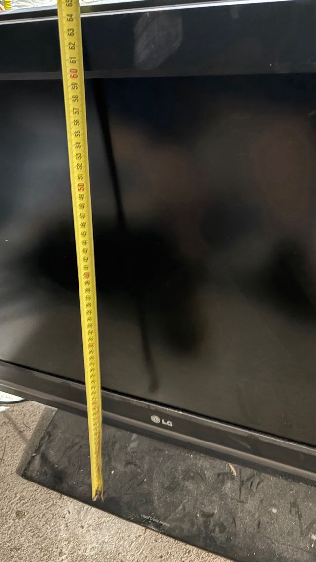 Televisión LG Negra