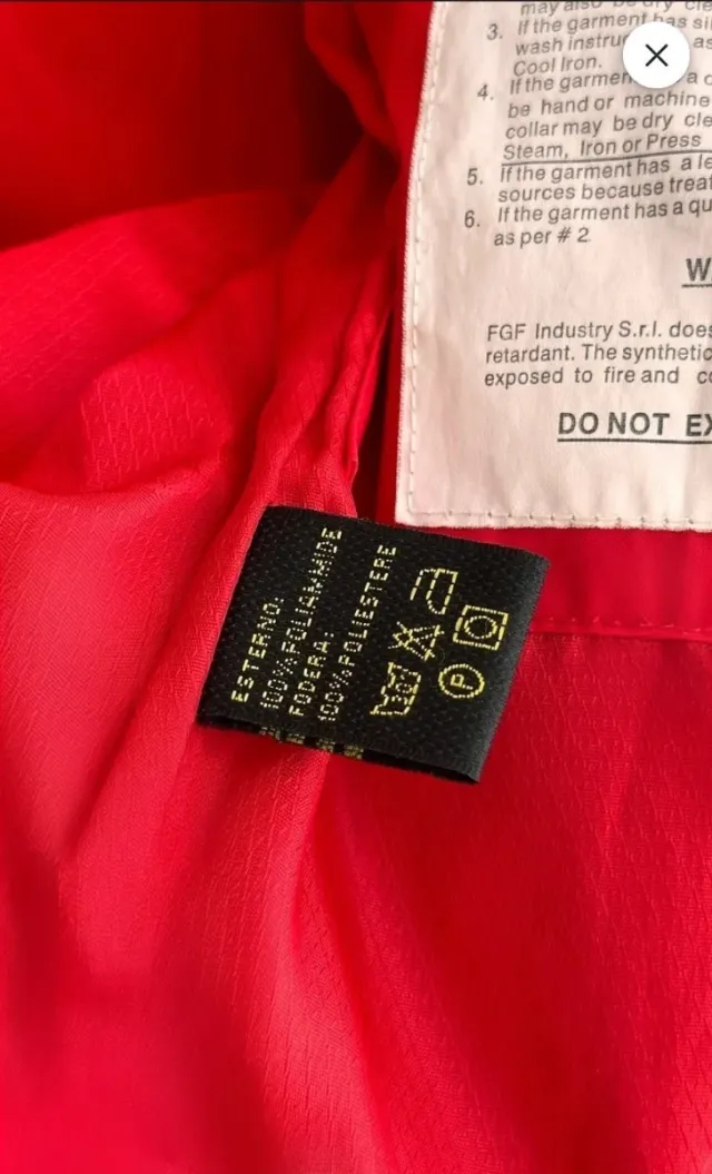 Chaqueta Blauer Motorista Roja