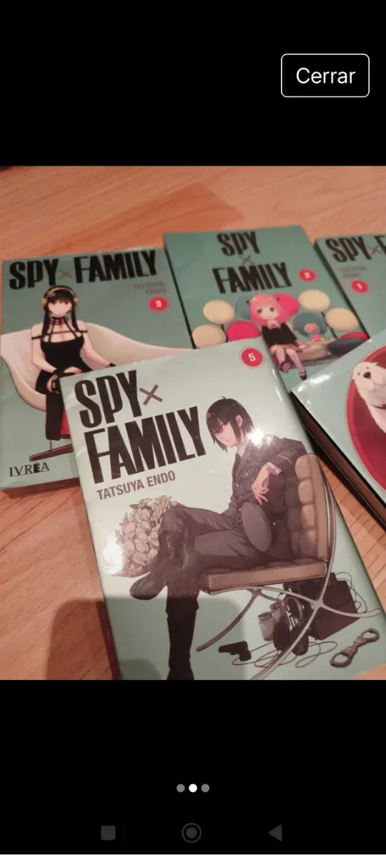 Spy x Family pack del 1 al 5