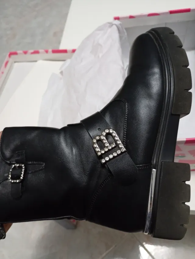 Stivaletto Bambina Laura Biagiotti nero tg33