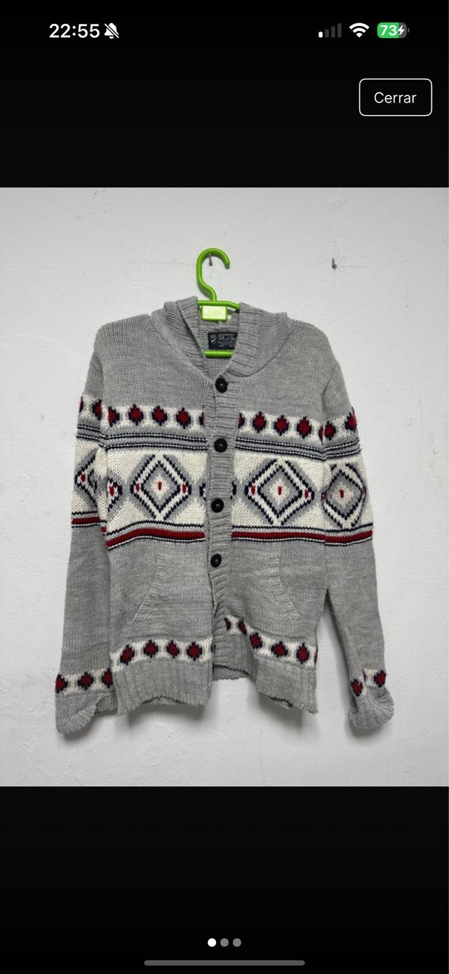 Chaqueta Pull & Bear geométrica