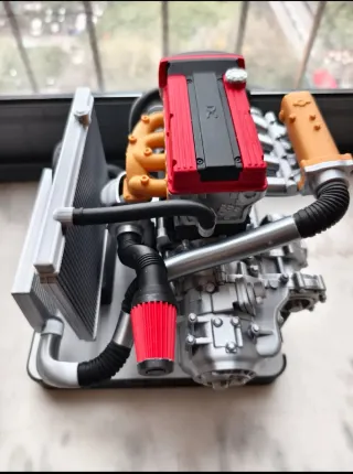 Motor NISSAN GT-R a escala