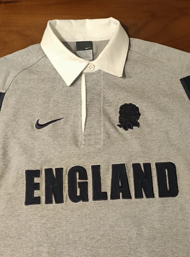 Polo Rugby Nike Inglaterra Vintage