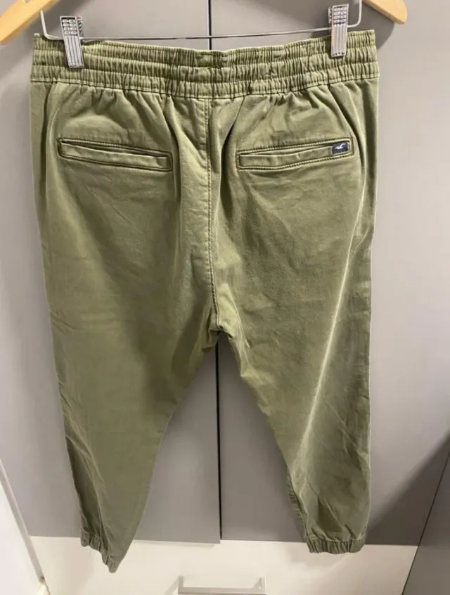 Pantalón Cargo Hollister Verde Oliva Talla M
