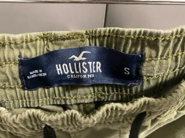 Pantalón Cargo Hollister Verde Oliva Talla M