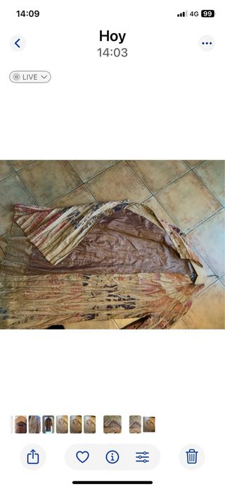 Gabardina guardapolvo, muy especial.