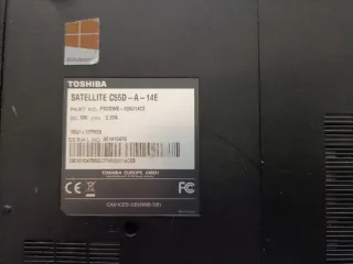 Portátil Toshiba Blanco