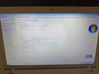 Portátil Toshiba Blanco