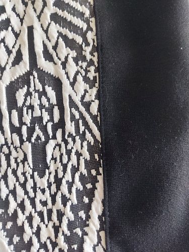 Vestido Negro y Blanco Talla S  totalmente elastic