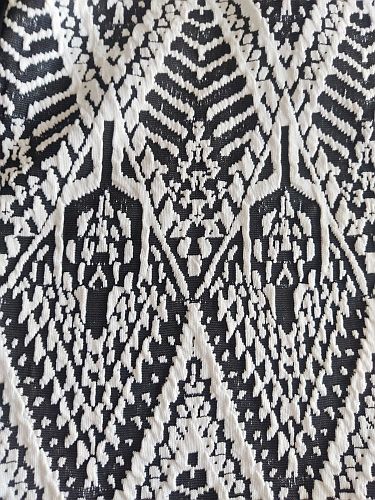 Vestido Negro y Blanco Talla S  totalmente elastic