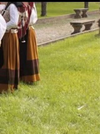 Traje Asturiana Baile Gaita Tradicional
