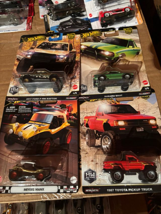 Hot Wheels Premium - Set 4 pezzi