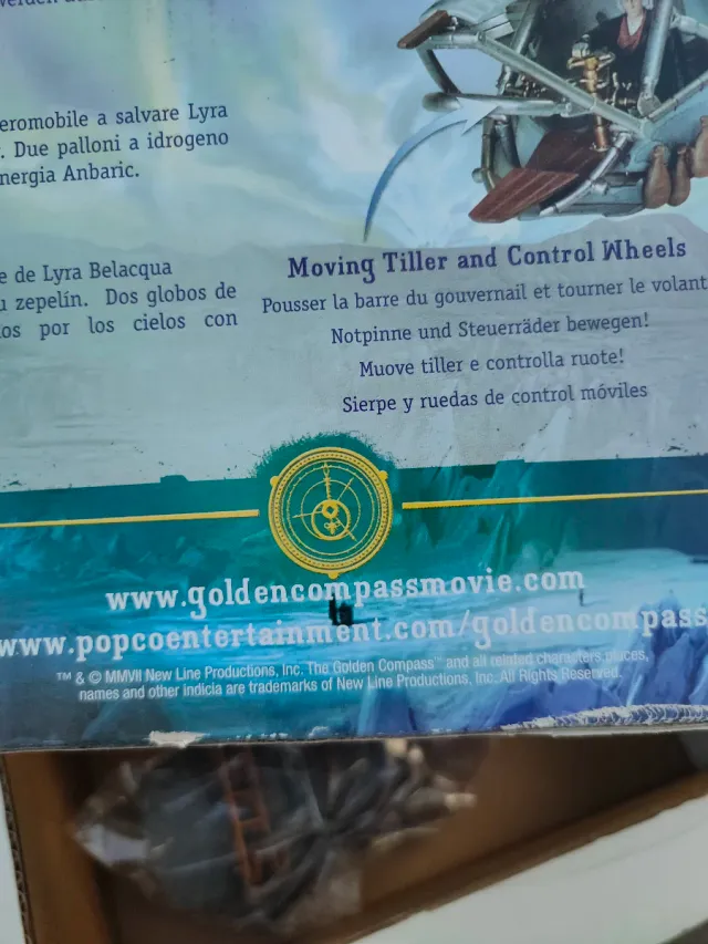 La Brújula Dorada: Vehículo Dirigible Lee Scoresby