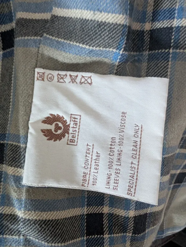 Chaqueta Belstaff Negra Motorista