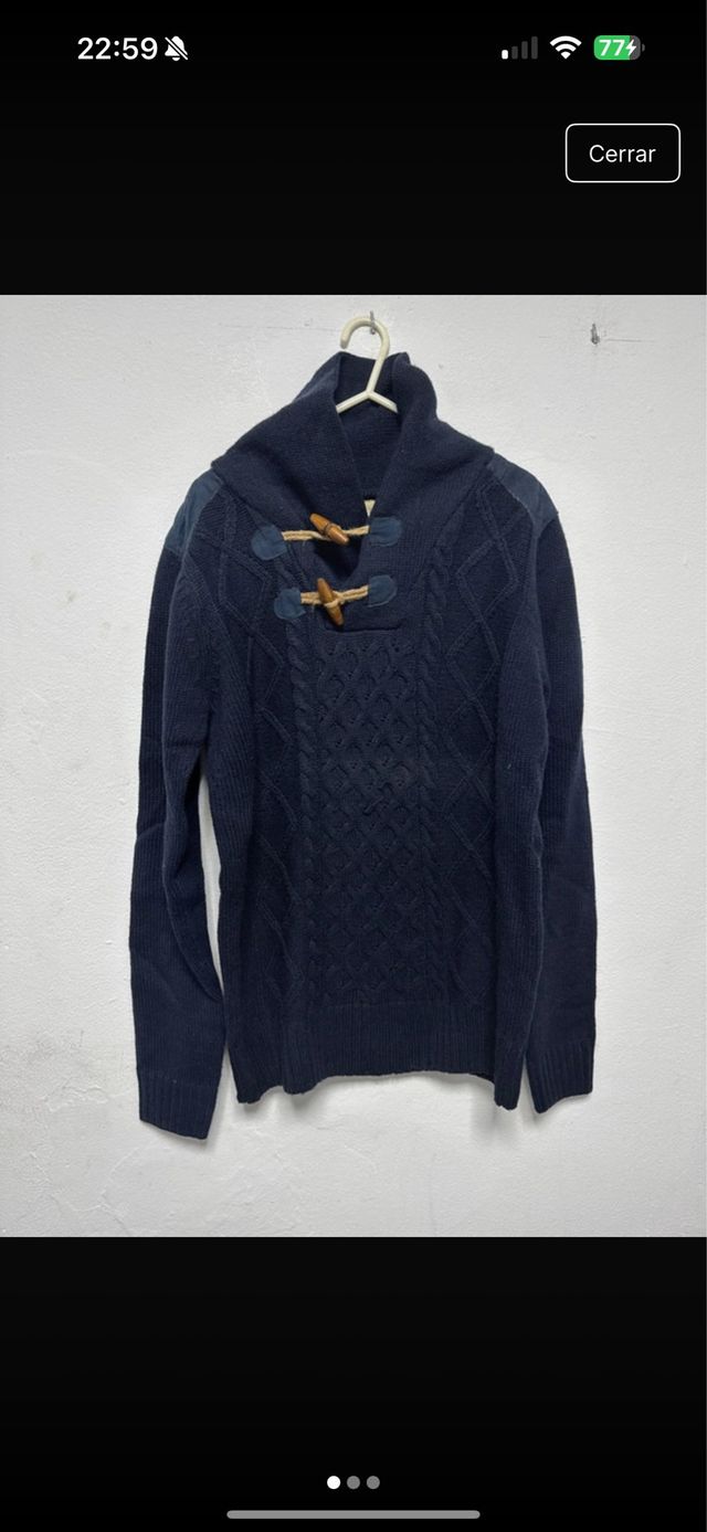 Jersey JVZ azul con trenzas