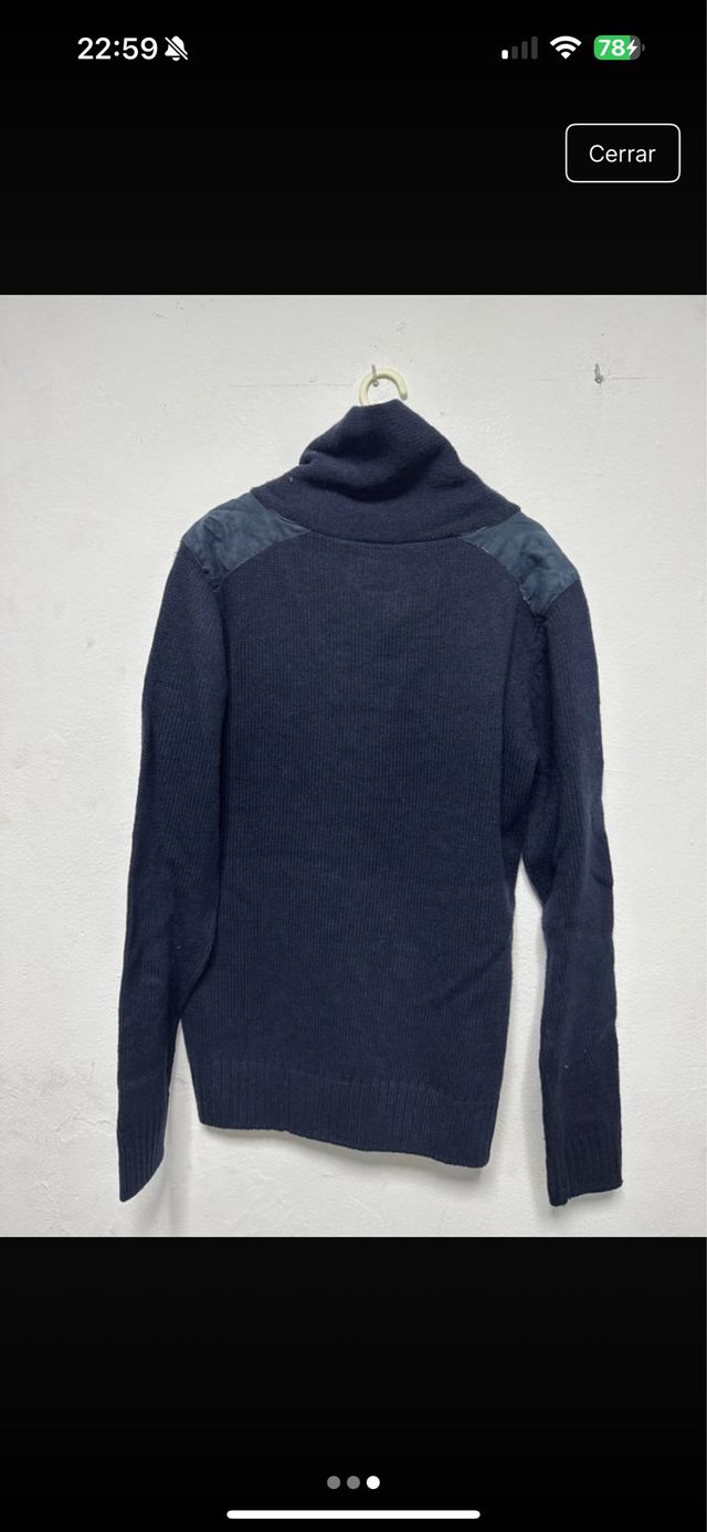 Jersey JVZ azul con trenzas