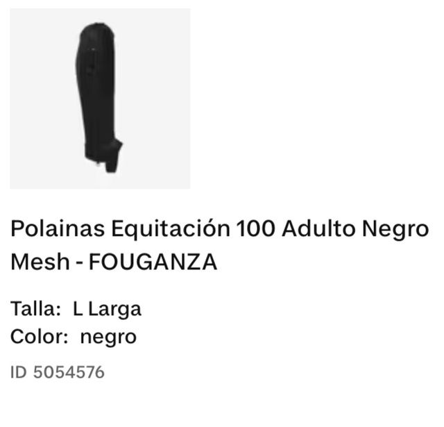 Casco, botas, polainas y pantalón de equitación