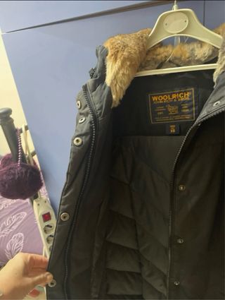 Cappotto Woolrich donna nero