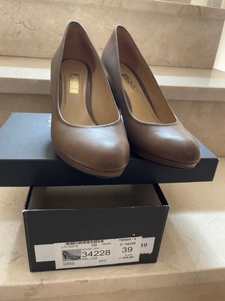 Zapatos de tacón Lodi beige/marrón