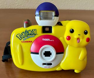 Pokémon Pikachu fotocamera vintage