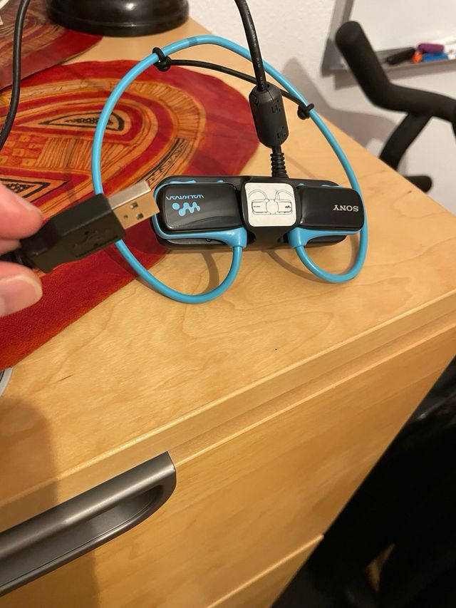 Auriculares Sony Walkman Running Negros/Azules