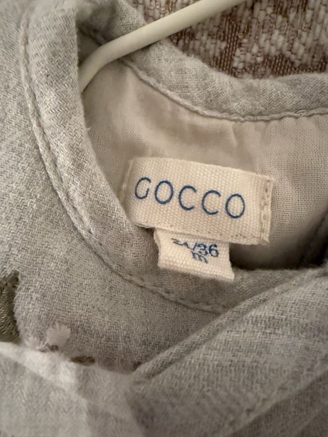 Vestido y capota GOCCO niña 24-36 meses