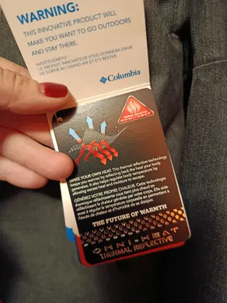 Chaqueta Columbia Impermeable T.M