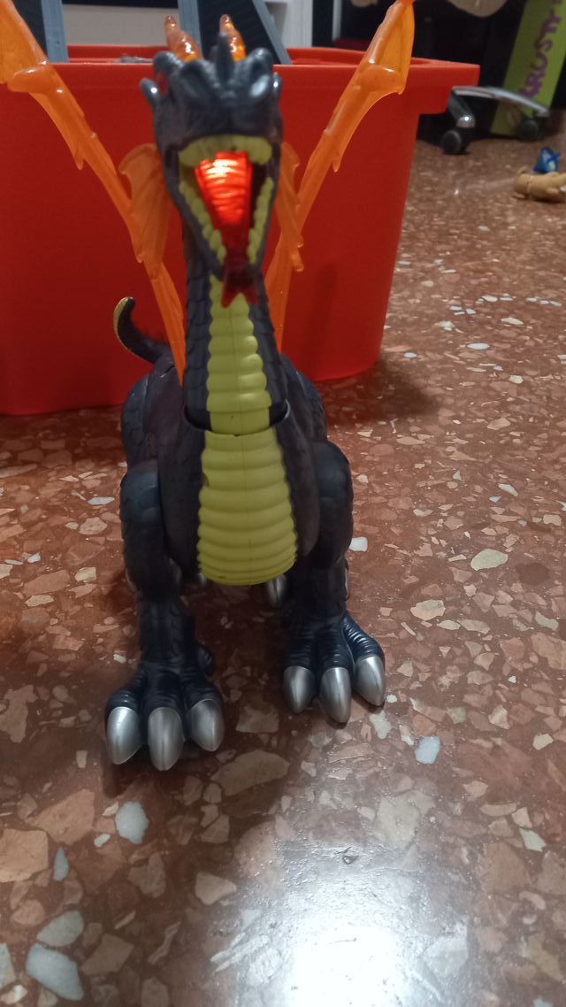 Juguete Dragón con Luces y Sonidos