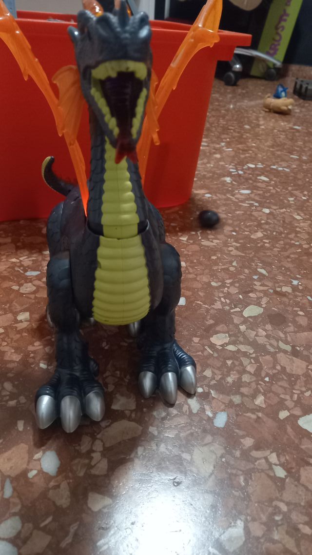 Juguete Dragón con Luces y Sonidos